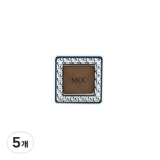 MCC 글램 퀸 아이즈 팩트 아이섀도, 204호 딥브라운, 5개