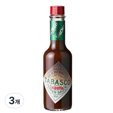 타바스코 치포틀레 페퍼 소스, 150ml, 3개