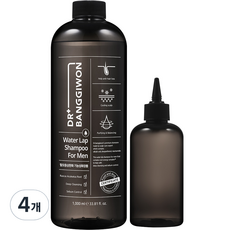 닥터방기원 워터 랩 포맨 탈모 샴푸, 4개, 1000ml