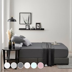 겨자색침대커버