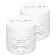 스웨거 헤어 스터너 왁스 크리미 앤 소프트, 50g, 2개 50g, 2개