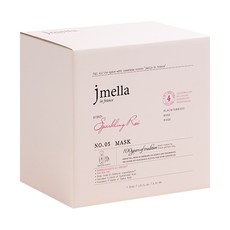 jmella 玫瑰亮顏面膜 Set, 50片, 集中修護臉部肌膚, 加強保濕補水, 1盒