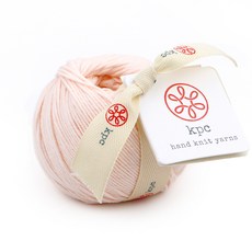 kpc yarn 가쉽 DK 면 뜨개실 50g, 발레리나, 113m, 1개