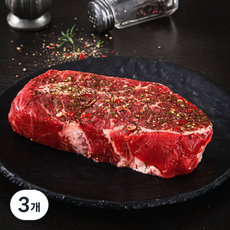 미트엔조이 시즈닝 부채살 스테이크, 180g, 3개