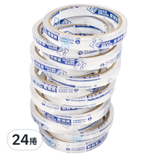 DEER BRAND 鹿頭牌 文具膠帶 12mm x 40Y，透光度極佳，黏性強勁, 24捲