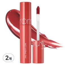 롬앤 쥬시 래스팅 틴트, 7호 쥬쥬브, 5.5g, 2개