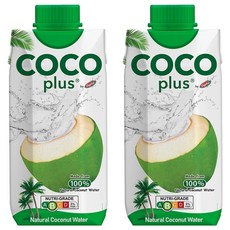 Cocopulus 100% 純椰子水 330毫升, 330ml, 2入