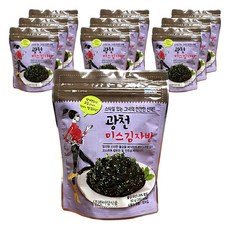 한아담식품 광천 미스김자반 50g, 10개