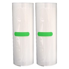 豪割達人 真空包裝袋 Set, 食品級 SGS認證, 可循環使用, 15x500cm, 2捲