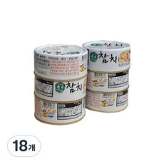 학사농장 원래참치 통조림, 100g, 18개