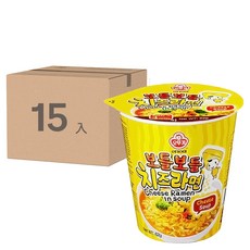 OTTOGI 不倒翁 起司風味湯杯麵 62g, 15入