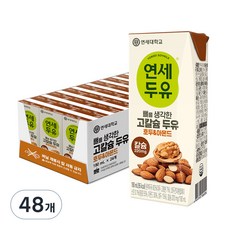 연세두유 뼈를 생각한 고칼슘 호두 & 아몬드, 190ml, 48개 190ml, 48개