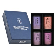 新東陽 臻選台灣茶禮盒1號 Set, 大禹嶺高山茶/梨山高山茶/凍頂烏龍茶/日月潭紅茶, 凍頂烏龍茶30g + 梨山高山烏龍茶30g + 大禹嶺高山烏龍茶30g + 日月潭紅玉紅茶30g, 1盒