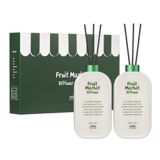 에이로마 후르츠마켓 디퓨저 550ml 2개입, 1개, 휘그먼트