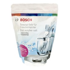 BOSCH 博世 洗碗機專用鹽，減緩水垢形成，保持洗碗機內部清潔, 1kg, 1袋