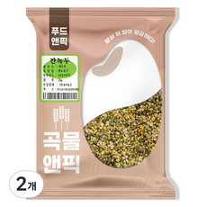 푸드앤픽 곡물앤픽 깐 녹두, 2kg, 2개