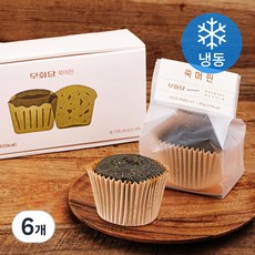 무화당 쑥 머핀 (냉동), 65g, 6개