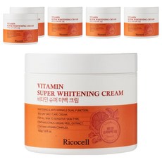 Ricocell 維他命超級亮白霜, 100g, 6個