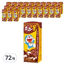 초코에몽, 190ml, 72개 180ml, 72개