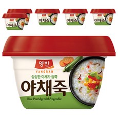 양반 야채죽, 287.5g, 6개