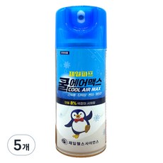 제일파프 쿨 에어 맥스 200ml, 5개, 1개입