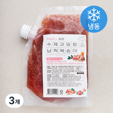 납작복숭아잼
 자일로스 담은 납작복숭아청 (냉동) 1kg 3개
