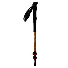 Naturehike 挪客 晴雪 Base6061鋁合金外鎖登山杖 D001-Z 235g, 金黃色, 61~135cm, 1支