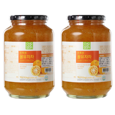 초록원_참꿀유자차, 2kg, 1개입, 2개