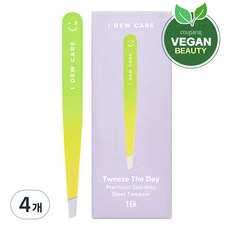 아이듀케어 트위즈 더 데이 멀티 트위저 족집게, 4개