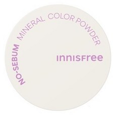 INNISFREE 無油無慮繽紛蜜粉 NO.1 Violet, 底妝自帶濾鏡效果, 控油, 亮白美肌粉末, 紫色, 1個