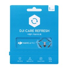 DJI Care Refresh 1년 플랜 Mavic 4 Pro KR, 혼합색상, 1개 혼합색상, 1개