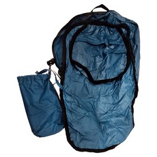 Naturehike 挪客 云雁輕量防水摺疊後背包, 柔軟面料, 整包重約172g, 30D尼龍防水布, 防水指數2000+, YKK防水拉鍊, 48 x 26 x 19cm, 藍色