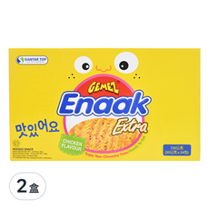 GEMEZ Enaak 韓式小雞麵 雞汁味 Set, 香酥脆美味，小包裝設計, 720g, 2盒