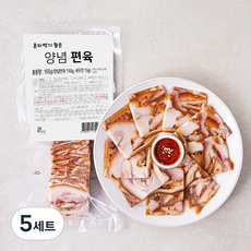 자연에찬 양념편육 150g + 새우젓 15g 세트, 5세트