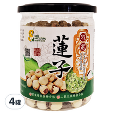 超賀 特選蓮子, 營養豐富 口感香醇 甘甜可口, 230g, 4罐
