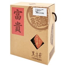 黑豆桑 金缸二入禮盒組 (金豆醬油550ml+缸底醬油550ml), 550ml, 1盒