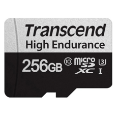 Transcend 創見 350V高耐用記憶卡, 256GB Micro SDXC, 1個