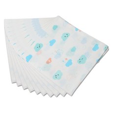 베이비베어 유아용 나염손수건 10p