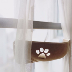 피카부 고양이 윈도우 해먹, 갈색