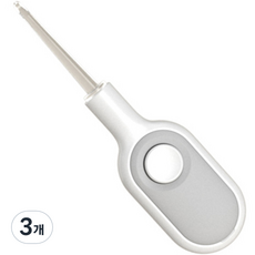 바우마켓 LED 유아용 귀파개 + 건전지, 3개, 1개입