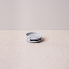 보울보울 국산 노르딕볼볼 수저받침, 애쉬그레이, 2개