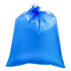 생활미소 분리수거 비닐봉투 평판 청색 100p, 1개, 100L