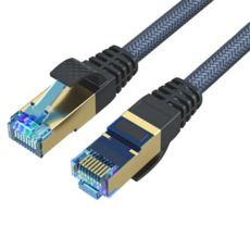 POLYWELL 寶利威爾 CAT8 40Gbps 超高速網路編織線, PW15-W48-D203, 1條, 3m