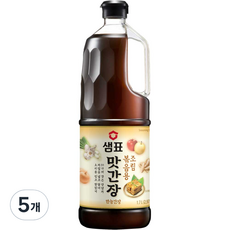 샘표 조림볶음용 맛간장, 1.7L, 5개