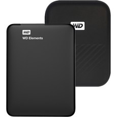 씨게이트 ONE TOUCH HDD 외장하드 + 파우치, 5TB, Black 