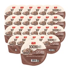 양반 100밥 오미밥, 130g, 24개