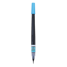 Pentel 飛龍文具 卡式毛筆 水性 極細, 高級感十足 方便攜帶, 1支
