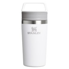 스탠리 카페 투고 트래블 머그, 프로스트 화이트, 354ml, 1개 프로스트 화이트, 1개, 354ml