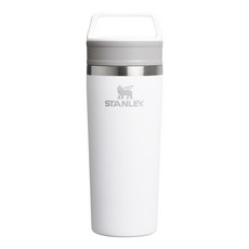 스탠리 카페 투고 트래블 머그, 프로스트 화이트, 473ml, 1개 프로스트 화이트, 1개, 473ml