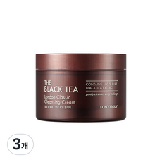 토니모리 더 블랙티 런던 클래식 클렌징 크림, 3개, 200ml
